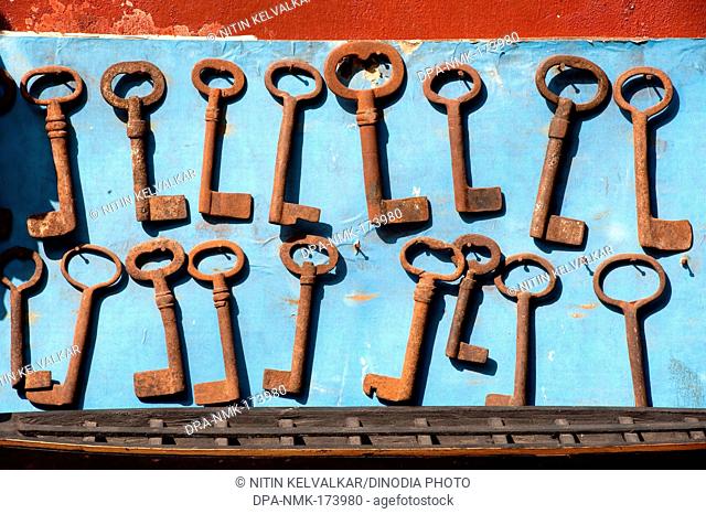 Old keys ; Mattancherry ; Cochin Kochi ; Kerala ; India 2010