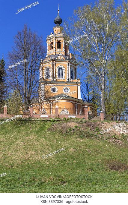 Church of image of Saviour Not Made by Hands (1697), Ubory, Moscow region, Russia