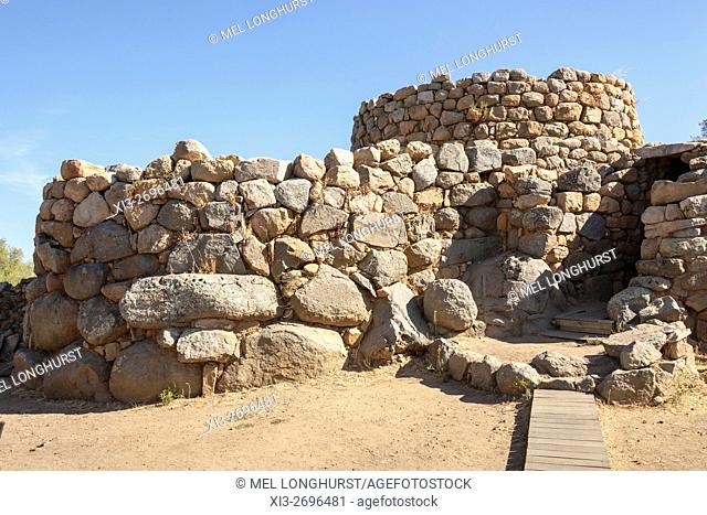 Nuraghe La Prisgiona Archaeological Site, Arzachena, Sardinia, Italy