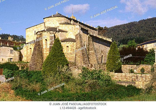 Church of San Martín de Mondoñedo, Foz. Lugo province, Galicia, Spain