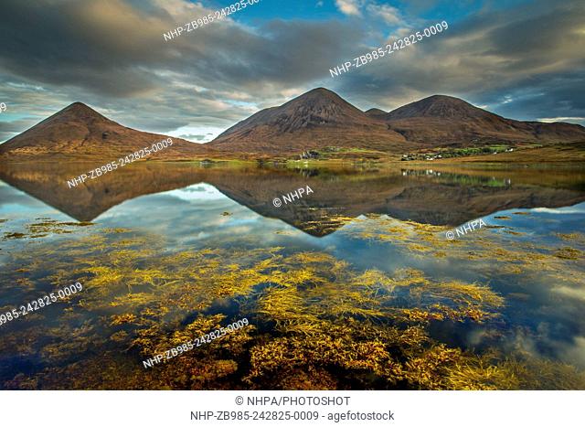 Beinn na Caillich. The Broadford Red Hills, Isle of Skye, Scotland