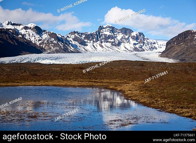 Skaftafellsjokull, glacier, Iceland, Europe