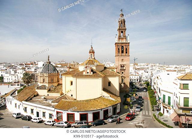 St. Peter's church. Carmona. Sevilla province. Andalucia. Spain