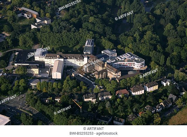 St Josef Hospital, clinical center of Ruhr University Bochum and Bochumer municipal park, Nordrheinwestfalen, Bochum