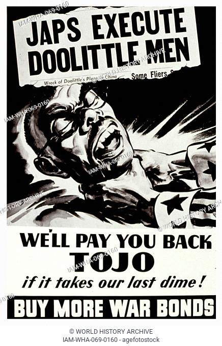 Poster prompting people to buy more war bonds