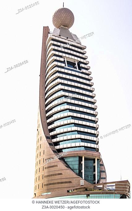 The Etisalat Tower 2 in the Zabeel district, Dubai, UAE