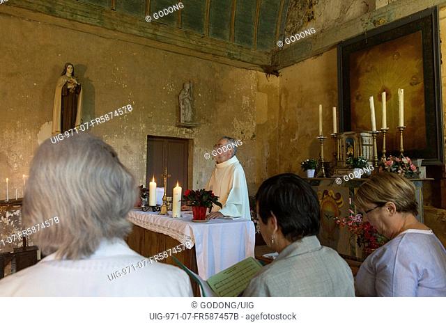 Mass in Champignolles church