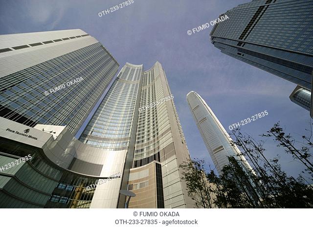 IFC Tower & Four Seasons Hotel, Central, Hong Kong