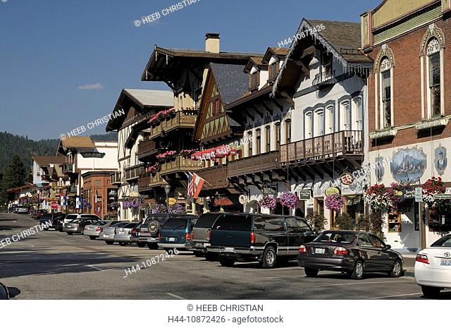 Bavarian Town, Leavenworth, Washington, USA