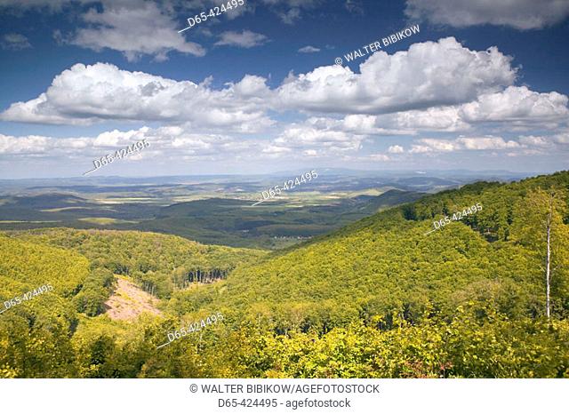 Matra Hills View. Matrahaza. Matra Hills. Northern Uplands. Hungary. 2004