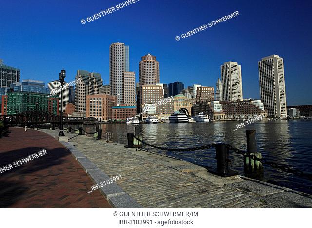 HarborWalk, City of Boston, Massachusetts, New England, USA