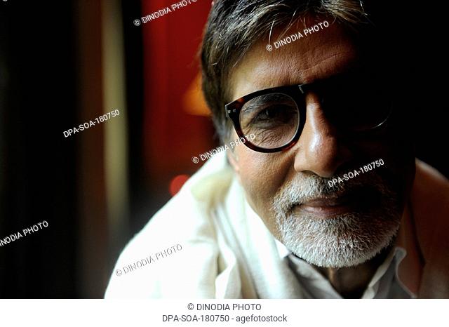 Indian Bollywood Actor Amitabh Bachchan