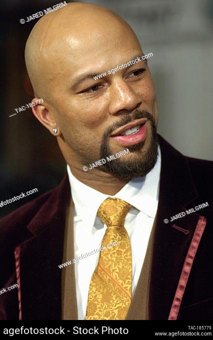 Actor / Rapper Lonnie Rashid Lynn aka Common attends arrivals for the premiere of Smokin' Aces at Grauman's Chinese Theater on January 18, 2007 in Hollywood