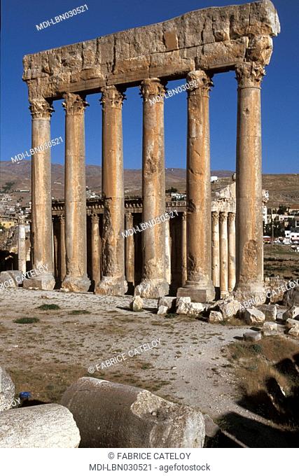 Columns of the Jupiter Temple