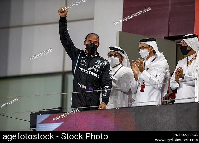 # 44 Lewis Hamilton (GBR, Mercedes-AMG Petronas F1 Team), F1 Grand Prix of Qatar at Losail International Circuit on November 21, 2021 in Doha, Qatar