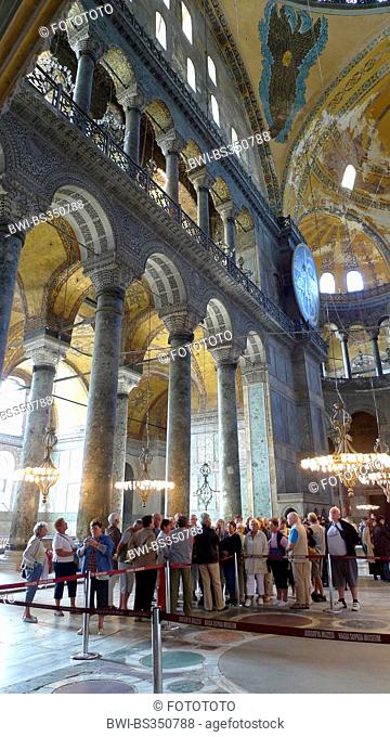 interior view of Sultan Ahmed Mosque, Blue Mosque , Turkey, Istanbul