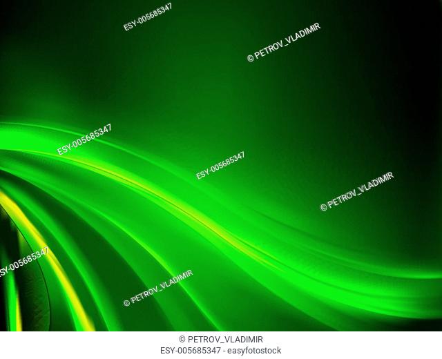 Abstract green background. EPS 8