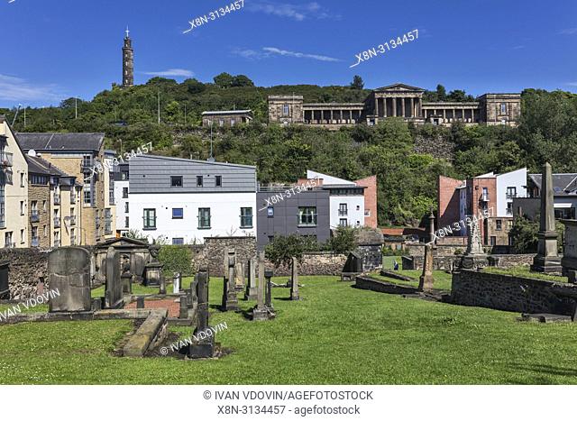 Cannongate church cemetery, Edinburgh, Scotland, UK