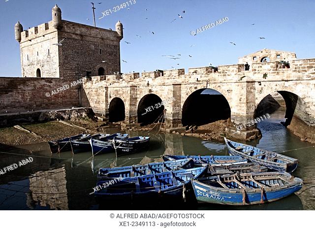Fishing boats, Skala of the Port, Essaouira, Morocco