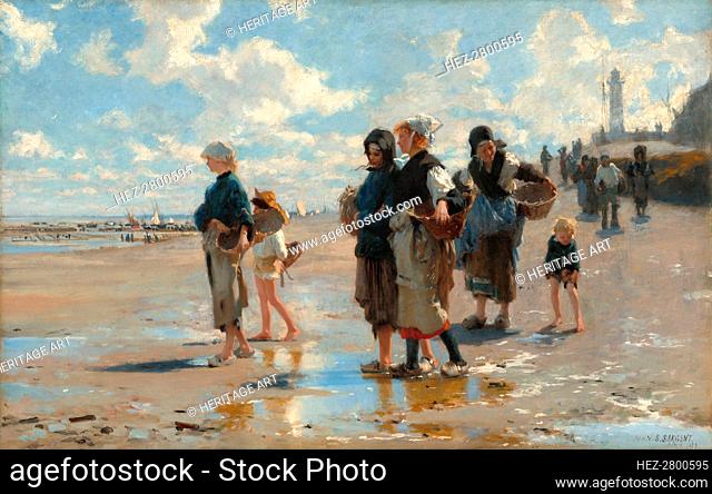 En route pour la pêche (Setting Out to Fish), 1878. Creator: John Singer Sargent
