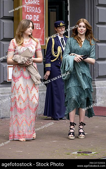 King Willem-Alexander, Queen Maxima, Princess Amalia, Princess Alexia, Princess Ariane and Princess Beatrix of The Netherlands attend the concert ÔQueen Maxima...