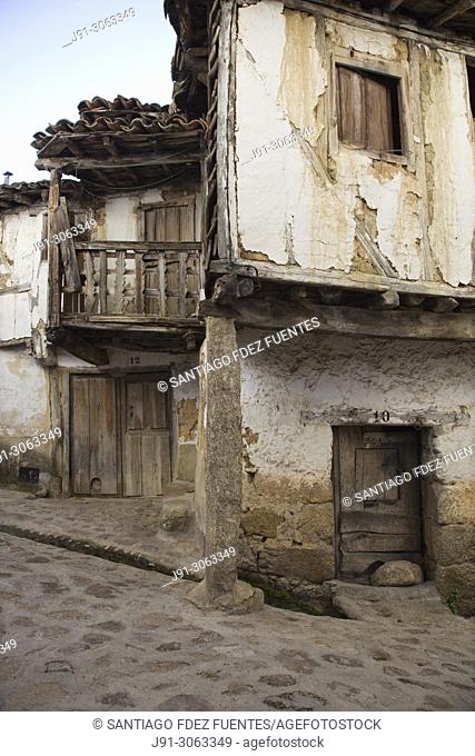 Antiguo barrio de la Juderia (Old Jewish Quarter). Valverde de la Vera. Caceres Province, Extremadura, Spain