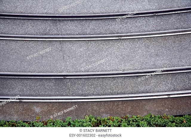 Miniature railroad tracks