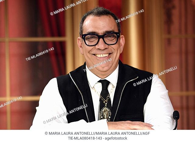 Guillermo Mariotto during the tv show Dancing with the stars, Rome, ITALY-07-04-2018