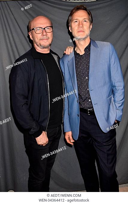 Paul Haggis, David Morrissey at the aftershow-party for the premiere The Handmaid's Tale 2 (Der Report der Magd) during TV Series Festival at...