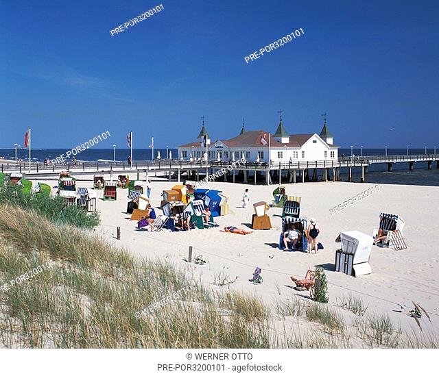 Sand vom Wolgastsee Usedom Ostsee Mecklenburg Vorpommern 