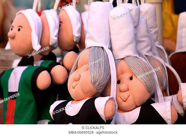 Brittany, France. Brittany dolls