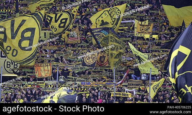 firo : 04/22/2023 football, soccer, 1st league, first federal league, season, third federal league 2022/2023, BVB Borussia Dortmund - Eintracht Frankfurt 4:0...
