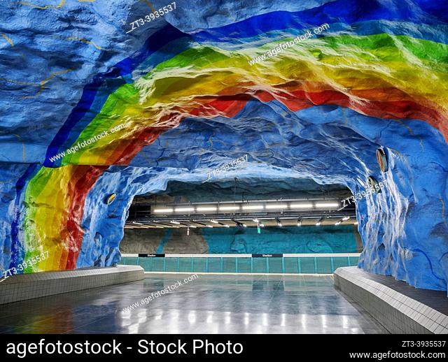 Stadion Metro Station, Stockholm, Stockholm County, Sweden