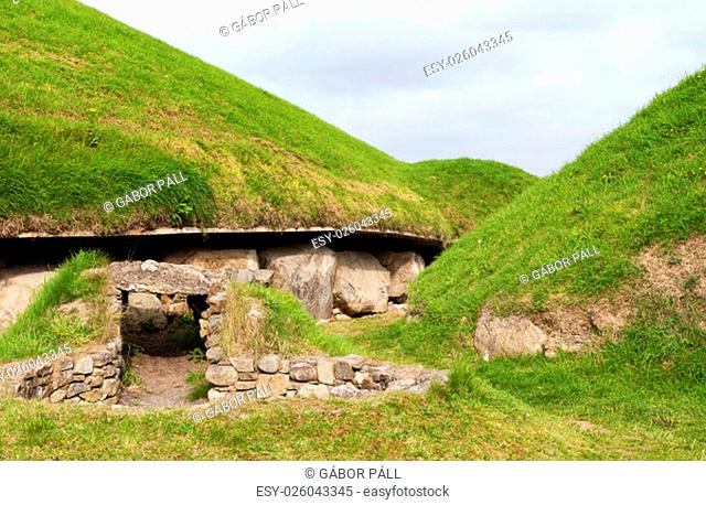 Newgrange Megalithic Passage Tomb 3200 BC , County Meath, Ireland