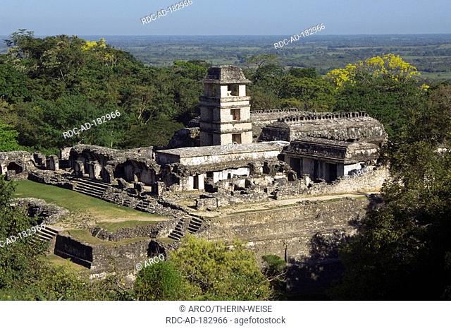 Palace, Palenque, Chiapas, Mexico