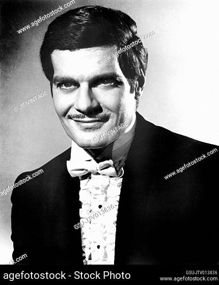 Omar Sharif, Head and Shoulders Publicity Portrait for the Film, Funny Girl, Columbia Pictures, 1968