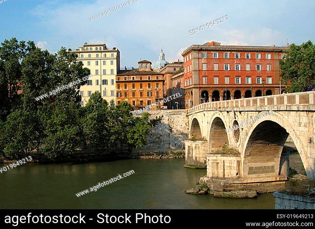 ponte palatino in rom