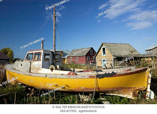 Old Boat. Ninilchik. Kenai Peninsula. Alaska. USA