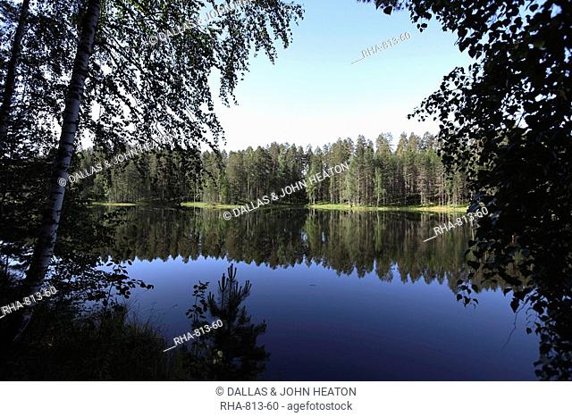 Lake Pihlajavesi, Punkaharju Nature Reserve, Savonlinna, Savonia, Finland, Scandinavia, Europe
