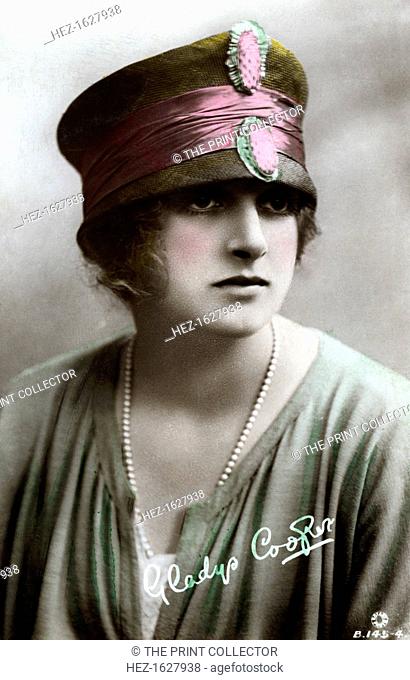 Gladys Cooper (1888-1971), English actress, early 20th century