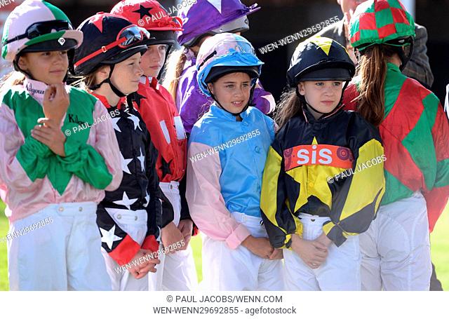 Pictured this afternoon - 17/10/16 Forget about the Grand National – the biggest horse-racing event on the calendar in Sussex starred junior jockeys racing for...