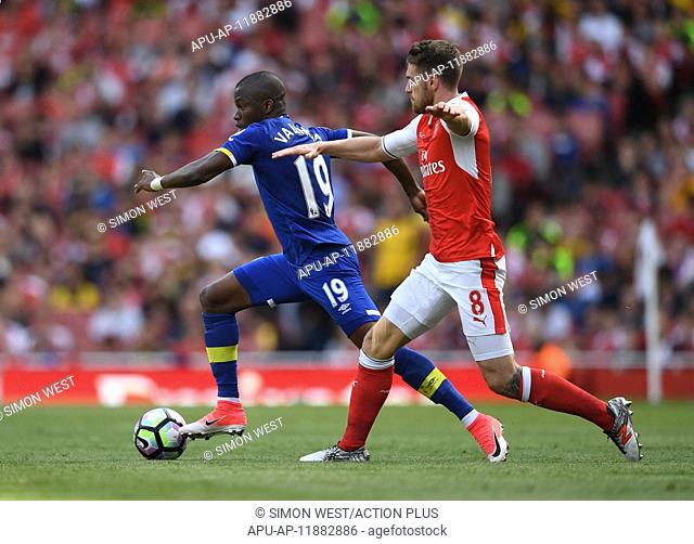 2017 Premier League Arsenal v Everton May 21st. May 21st 2017, Emirates Stadium, Highbury London England; EPL Premier league football