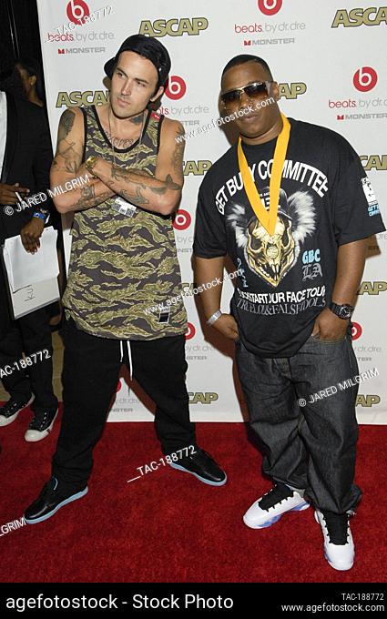 (L-R) Rapper Yelawolf and Kawan ""KP"" Prather attend arrivals for the 23rd annual ASCAP Rhythm & Soul Awards at The Beverly Hilton hotel on June 25