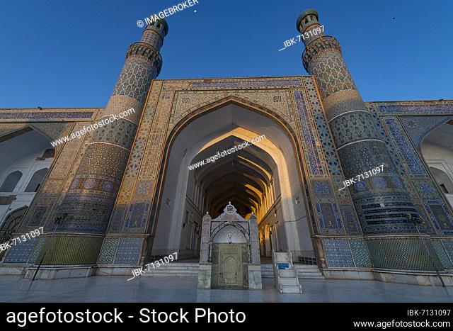 Sunrise over the Great Mosque of Herat, Afghanistan, Asia