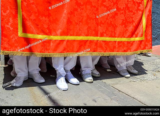 Holy Week in Spain, procession of