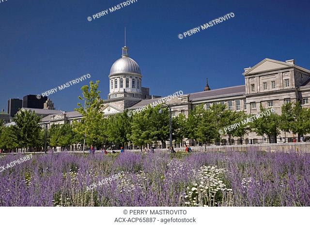 Bonsecours Market in summer, Old Montreal, Quebec, Canada