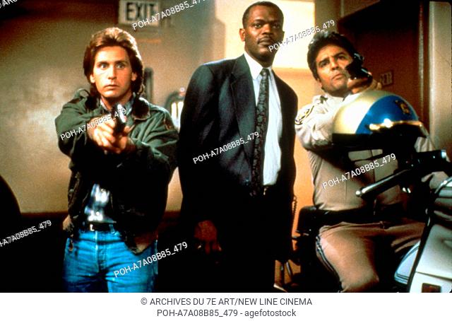 National lampoon's Loaded Weapon 1  Year: 1993 USA Emilio Estevez, Samuel L. Jackson, Erik Estrada  Director: Gene Quintano Photo: Sam Jones