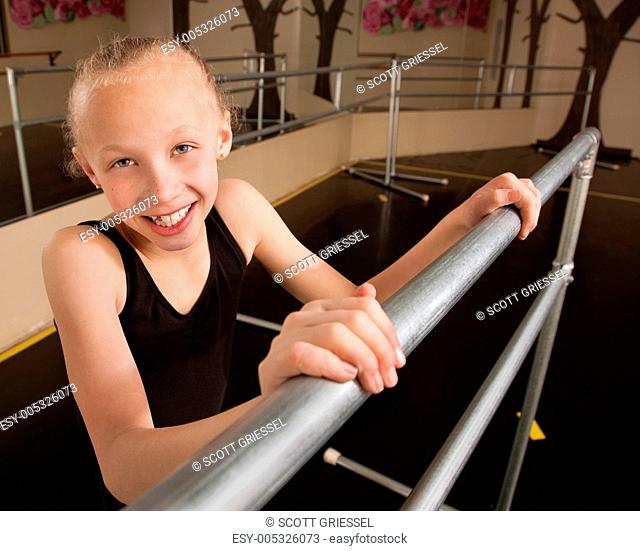 Smiling Ballet Student