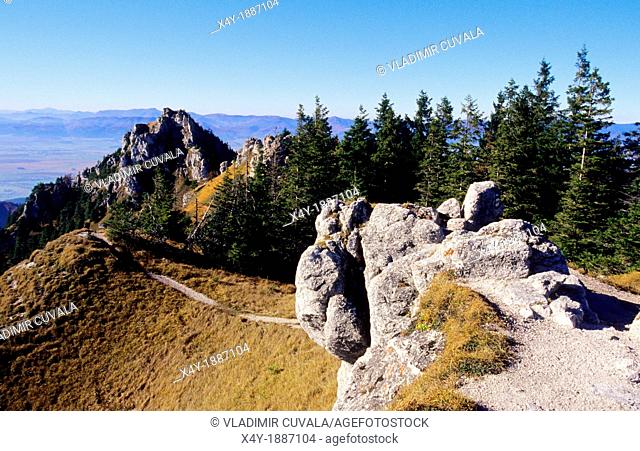 The summit of Ostra, Velka Fatra National Park, Slovakia