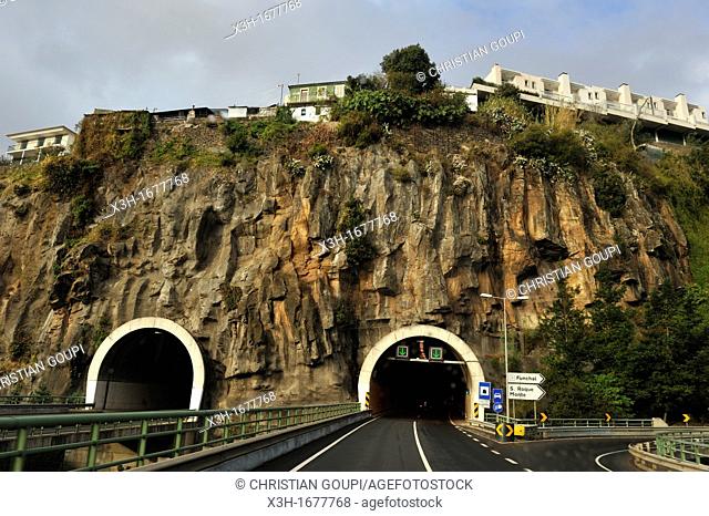tunnel, Funchal, Madeira island, Atlantic Ocean, Portugal